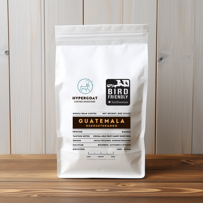 Guatemala - Medium Roast  - Bird Friendly, Whole Beans