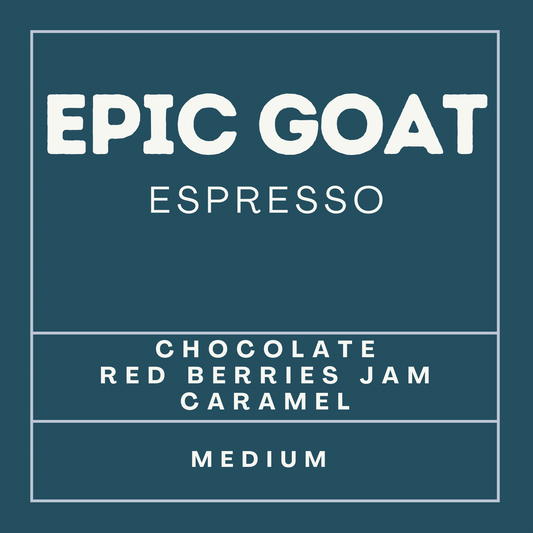 Epic Goat Espresso - Medium Roast Blend, Whole Beans