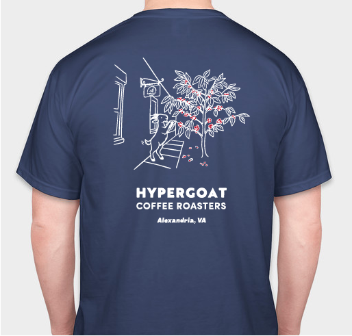 Navy Hypergoat T-shirt