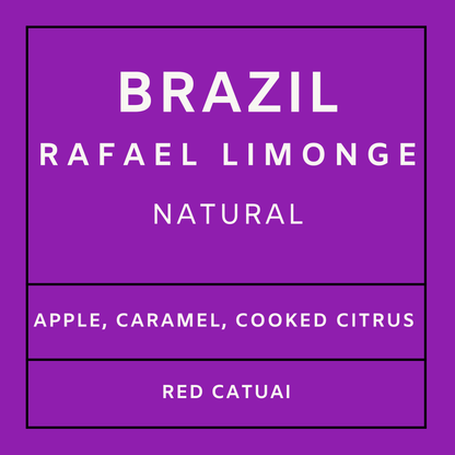 Brazil Rafael Limonge - Red Catuai, Whole Beans