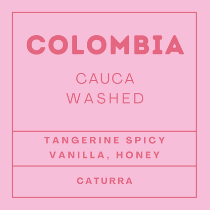 Colombia Cauca - Light Roast Caturra, Whole Beans