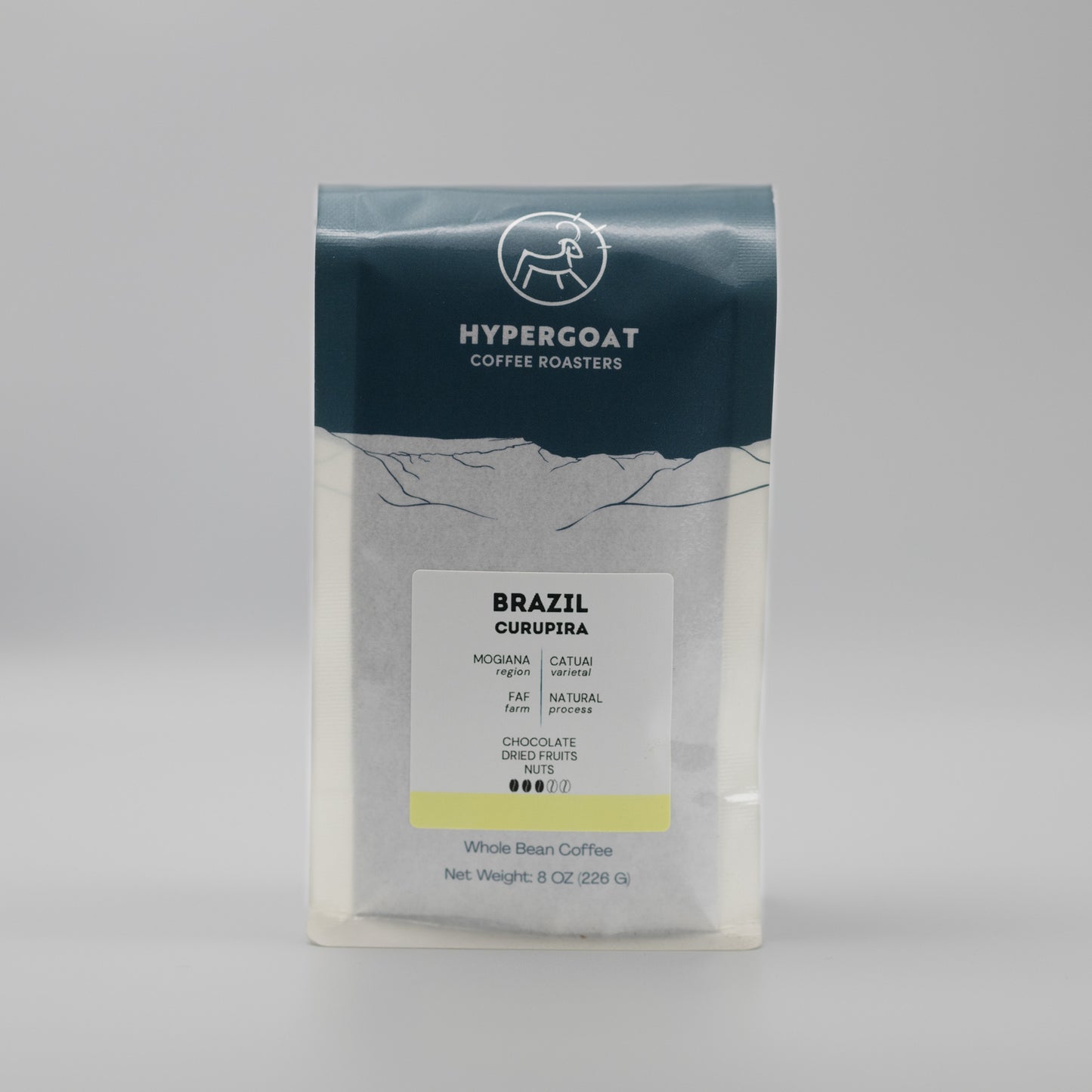 Brazil Curupira - Medium Roast Catuai, Whole Beans