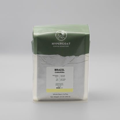 Brazil Curupira - Medium Roast Catuai, Whole Beans